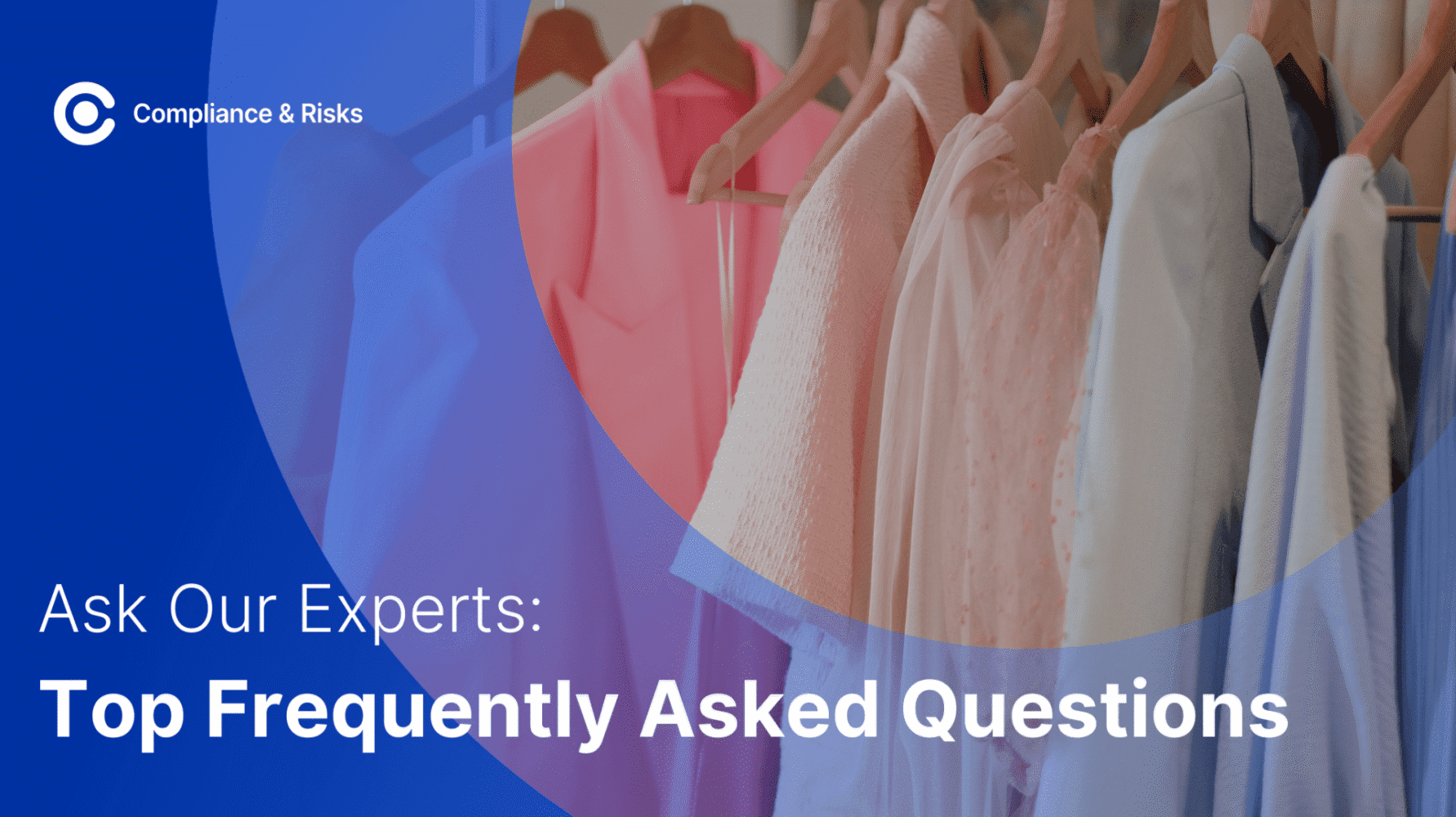 Adherent (formerly Compliance & Risks). Clothes hanging on clothes rack - Concept for Textiles Extended Producer Responsibility