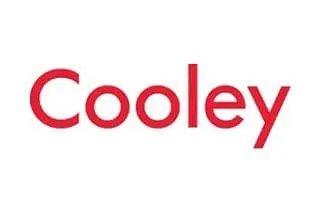 Cooley logo in red text on a white background.
