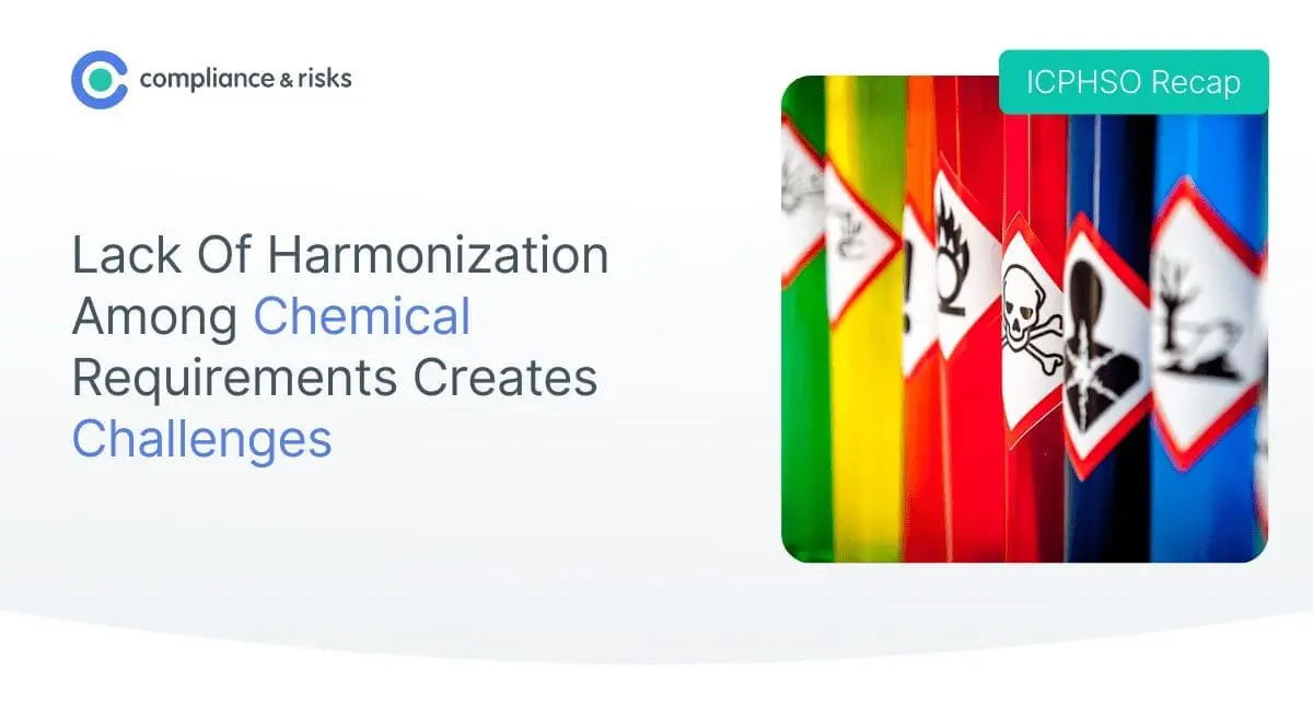 Adherent (formerly Compliance & Risks). Lack Of Harmonization Among Chemical Requirements Creates Challenges