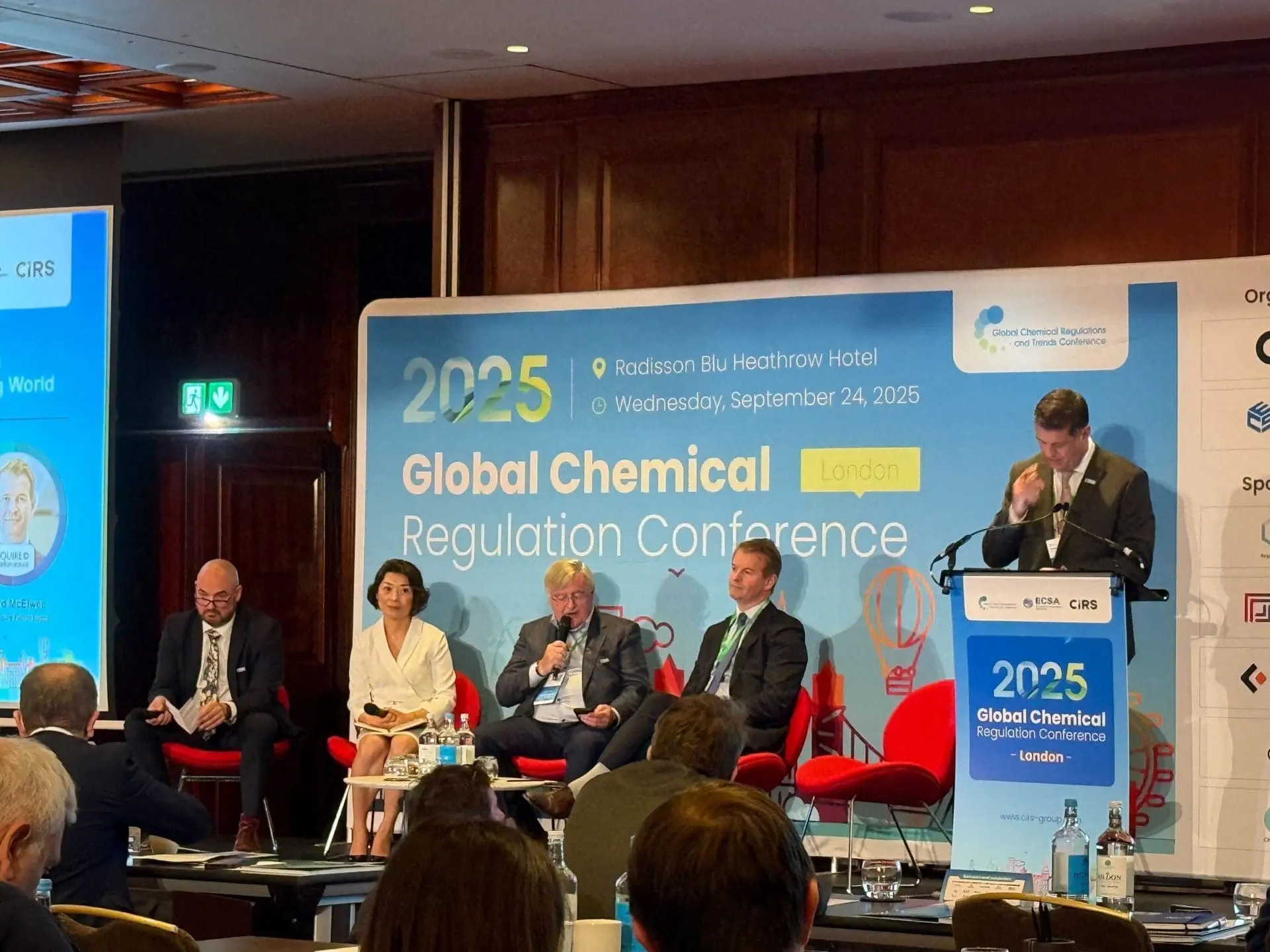 Adherent (formerly Compliance & Risks). Speakers at the CIRS Global Chemical Regulation Conference 2025