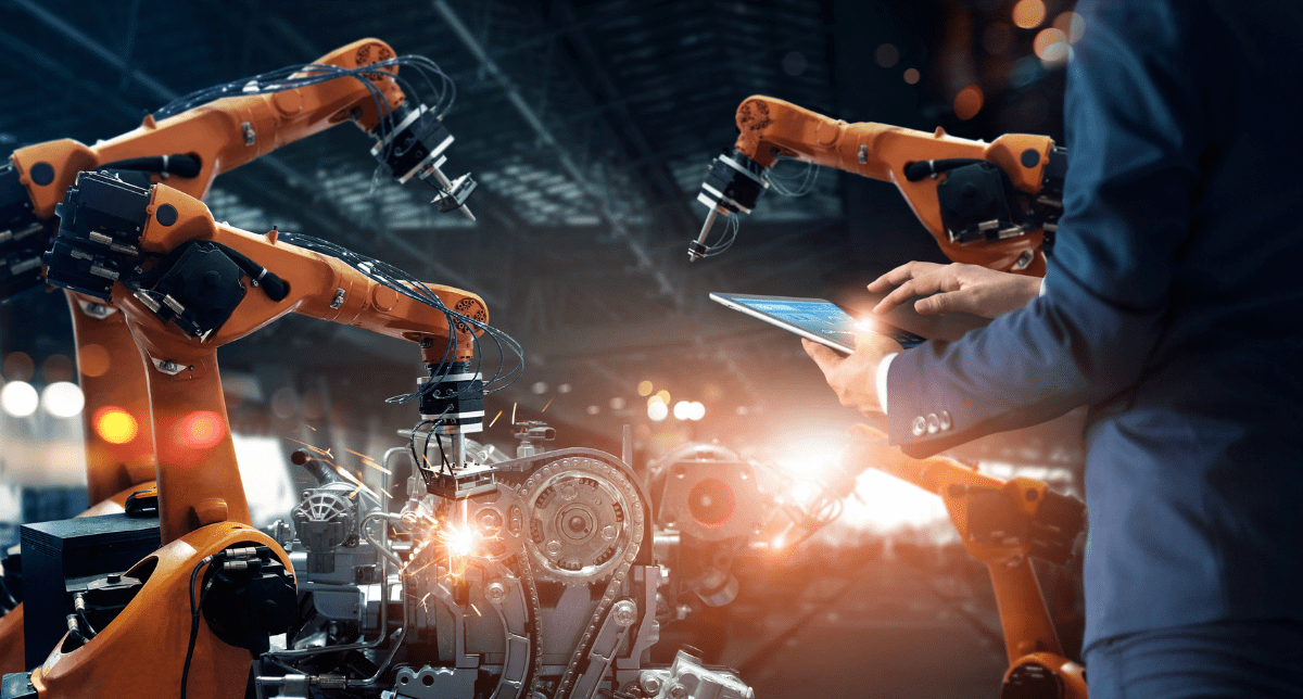 Adherent (formerly Compliance & Risks). Manufacturing with industrial machinery - concept for EU Machinery Regulation