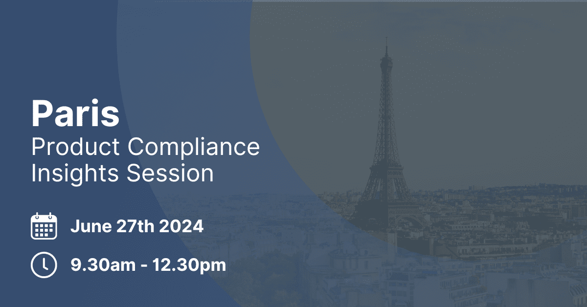 Adherent (formerly Compliance & Risks). Product Compliance event in Paris