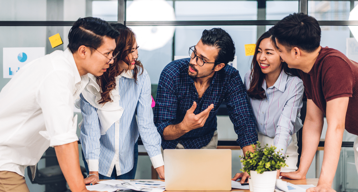Adherent (formerly Compliance & Risks). professional team in office - concept for compliance trends October 2024