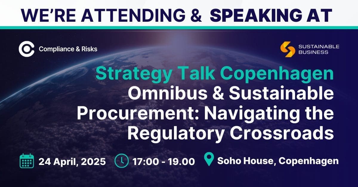 Sustainable Business Strategy Talk Copenhagen