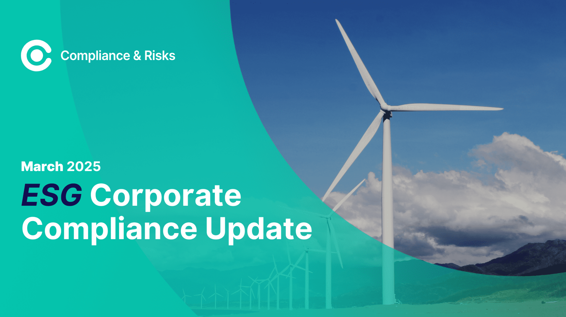 ESG Corporate Compliance Update - March 2025