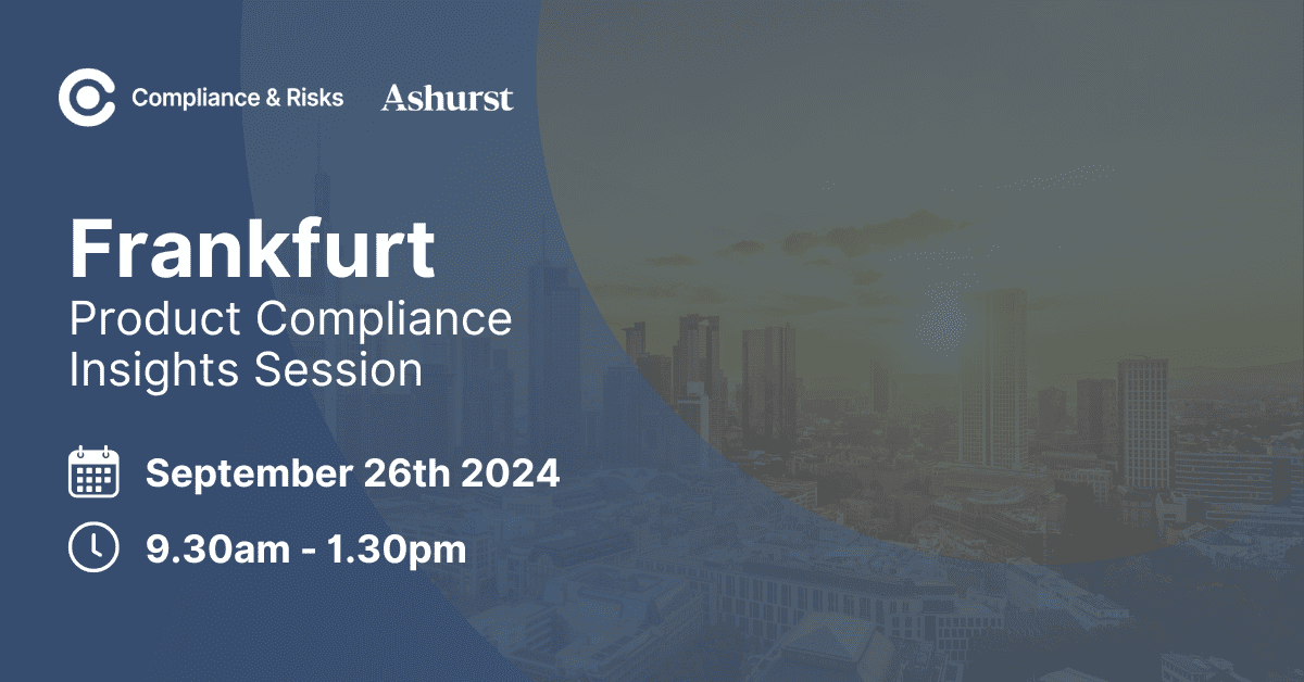Compliance Insights Session Frankfurt